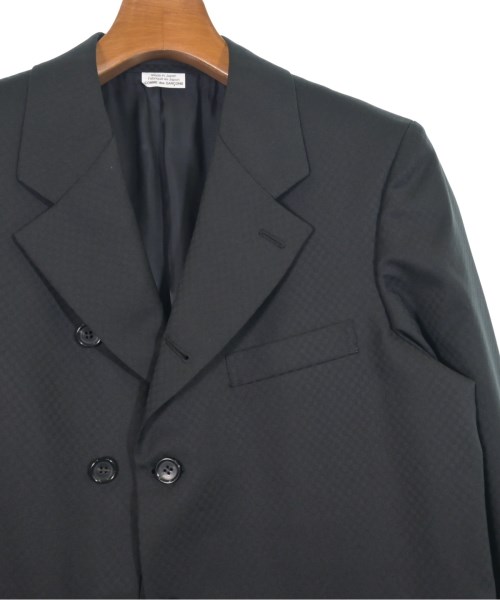 COMME des GARCONS HOMME DEUX（コムデギャルソンオムドゥ）カジュアルジャケット 黒 サイズ:XS メンズ/2200546705027