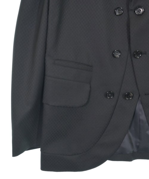 COMME des GARCONS HOMME DEUX（コムデギャルソンオムドゥ）カジュアルジャケット 黒 サイズ:XS メンズ/2200546705027