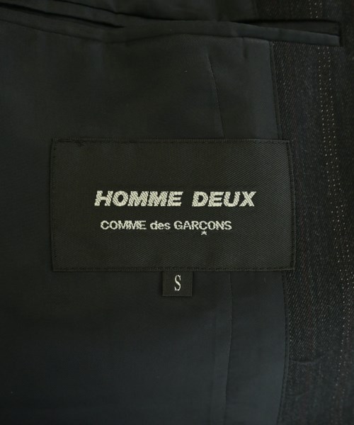 COMME des GARCONS HOMME DEUX（コムデギャルソンオムドゥ）ジャケット 黒 サイズ:S メンズ/2200546714173