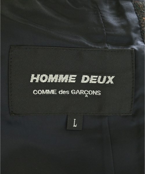 COMME des GARCONS HOMME DEUX（コムデギャルソンオムドゥ）ジャケット 茶 サイズ:L メンズ/2200546714210