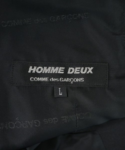 COMME des GARCONS HOMME DEUX（コムデギャルソンオムドゥ）ドレスシャツ 黒 サイズ:L メンズ/2200546954135
