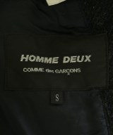 COMME des GARCONS HOMME DEUX（コムデギャルソンオムドゥ）カジュアルジャケット 黒 サイズ:S メンズ/2200547380179