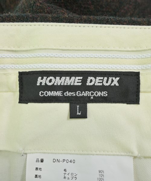 COMME des GARCONS HOMME DEUX（コムデギャルソンオムドゥ）その他 緑 サイズ:L メンズ/2200547299013