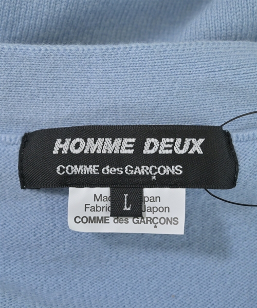 COMME des GARCONS HOMME DEUX（コムデギャルソンオムドゥ）カーディガン 青 サイズ:L メンズ/2200547880068