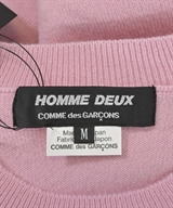 COMME des GARCONS HOMME DEUX（コムデギャルソンオムドゥ）ニット・セーター ピンク サイズ:M メンズ/2200547880075