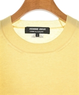 COMME des GARCONS HOMME DEUX（コムデギャルソンオムドゥ）ニット・セーター 黄 サイズ:L メンズ/2200548259078