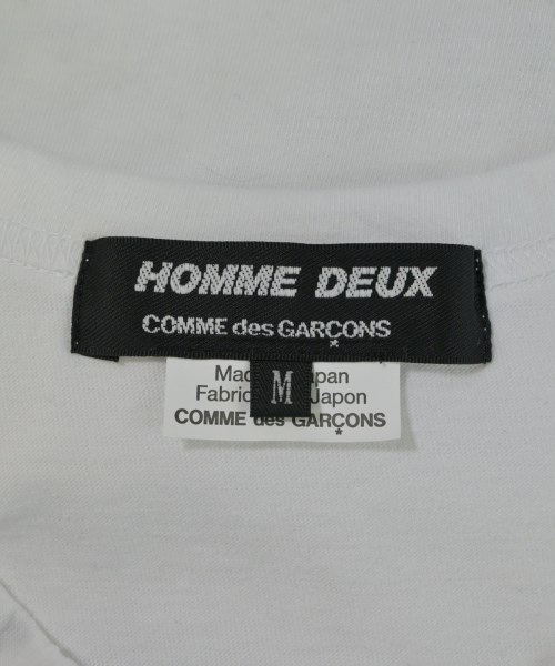 COMME des GARCONS HOMME DEUX（コムデギャルソンオムドゥ）Tシャツ・カットソー 白 サイズ:M メンズ/2200548259115