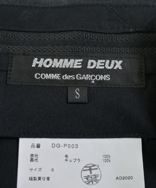 COMME des GARCONS HOMME DEUX（コムデギャルソンオムドゥ）スラックス グレー サイズ:S メンズ/2200548068144