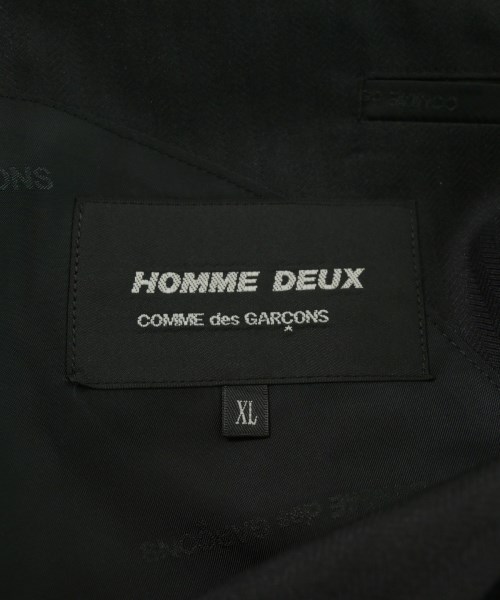 COMME des GARCONS HOMME DEUX（コムデギャルソンオムドゥ）テーラードジャケット 黒 サイズ:XL メンズ/2200550149046