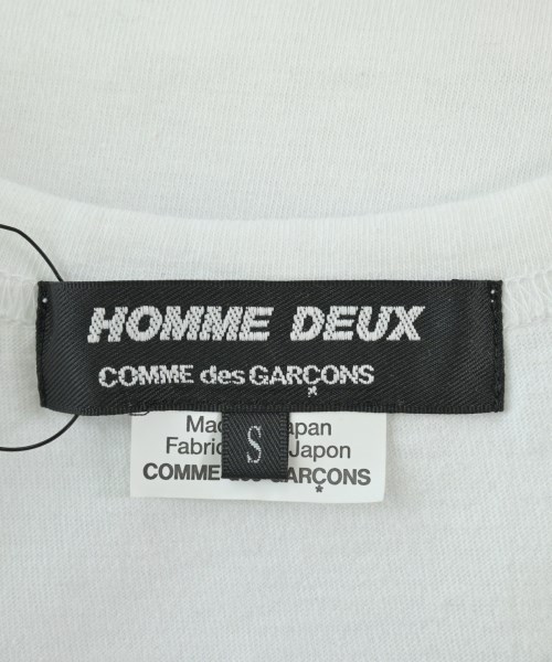 COMME des GARCONS HOMME DEUX（コムデギャルソンオムドゥ）Tシャツ・カットソー 白 サイズ:S メンズ/2200552148047