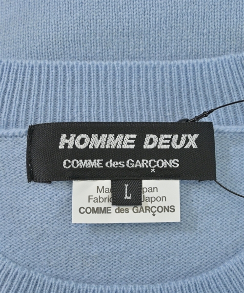 COMME des GARCONS HOMME DEUX（コムデギャルソンオムドゥ）ニット・セーター 青 サイズ:L メンズ/2200552424202