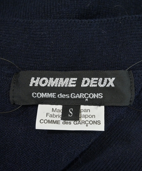 COMME des GARCONS HOMME DEUX（コムデギャルソンオムドゥ）カーディガン 紺 サイズ:S メンズ/2200552475082