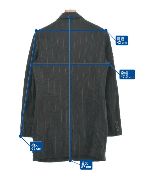 COMME des GARCONS HOMME DEUX（コムデギャルソンオムドゥ）ジャケット 黒 サイズ:S メンズ/2200611270047