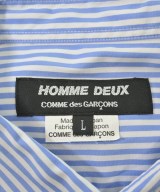 COMME des GARCONS HOMME DEUX（コムデギャルソンオムドゥ）カジュアルシャツ 青 サイズ:L メンズ/2200621971040