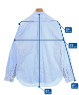 COMME des GARCONS HOMME DEUX（コムデギャルソンオムドゥ）カジュアルシャツ 青 サイズ:L メンズ/2200621971040
