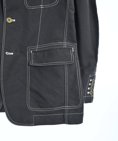 COMME des GARCONS HOMME DEUX（コムデギャルソンオムドゥ）ジャケット 黒 サイズ:M メンズ/2200622084022