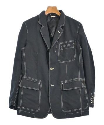 COMME des GARÇONS HOMME 黒 ジャケット COMME des GARCONS HOMME DEUX（コムデギャルソンオムドゥ）ジャケット