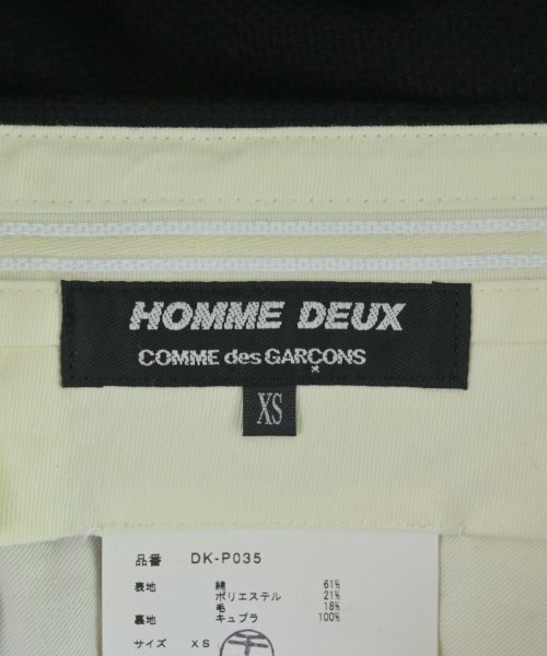 COMME des GARCONS HOMME DEUX（コムデギャルソンオムドゥ）その他 黒 サイズ:XS メンズ/2200622114026