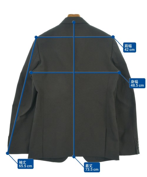 COMME des GARCONS HOMME DEUX（コムデギャルソンオムドゥ）テーラードジャケット グレー サイズ:M メンズ/2200623092026