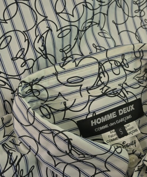 COMME des GARCONS HOMME DEUX（コムデギャルソンオムドゥ）カジュアルシャツ 白 サイズ:S メンズ/2200623282038