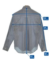 COMME des GARCONS HOMME DEUX（コムデギャルソンオムドゥ）カジュアルシャツ 青 サイズ:XS メンズ/2200623811092