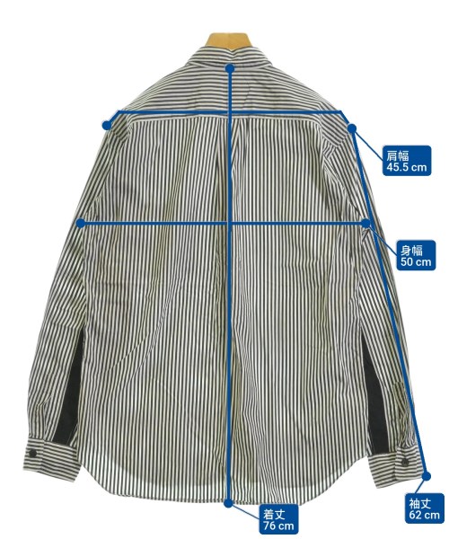 COMME des GARCONS HOMME DEUX（コムデギャルソンオムドゥ）カジュアルシャツ 白 サイズ:L メンズ/2200623896143