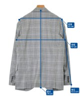 COMME des GARCONS HOMME DEUX（コムデギャルソンオムドゥ）テーラードジャケット グレー サイズ:S メンズ/2200624070023