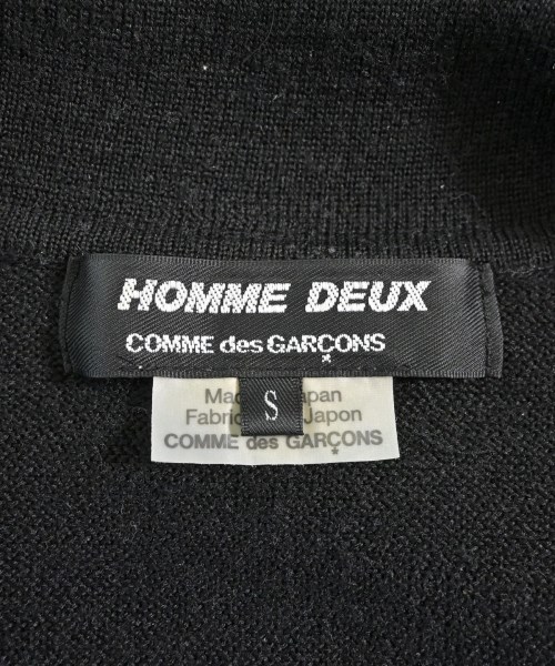 COMME des GARCONS HOMME DEUX（コムデギャルソンオムドゥ）ポロシャツ 黒 サイズ:S メンズ/2200624219026