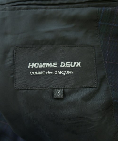 COMME des GARCONS HOMME DEUX（コムデギャルソンオムドゥ）カジュアルジャケット 紺 サイズ:S メンズ/2200624427018