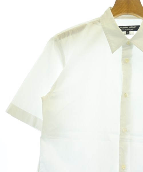 COMME des GARCONS HOMME DEUX（コムデギャルソンオムドゥ）カジュアルシャツ 白 サイズ:S メンズ/2200624474029