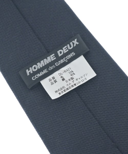 COMME des GARCONS HOMME DEUX（コムデギャルソンオムドゥ）ネクタイ 紺 サイズ:- メンズ/2200624553168
