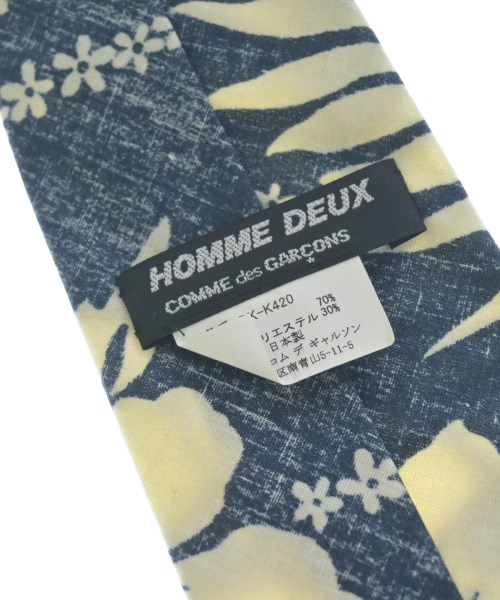 COMME des GARCONS HOMME DEUX（コムデギャルソンオムドゥ）ネクタイ 青 サイズ:- メンズ/2200624553182