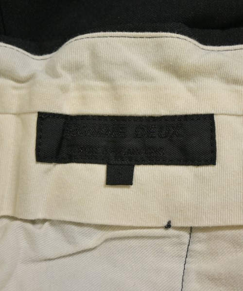 COMME des GARCONS HOMME DEUX（コムデギャルソンオムドゥ）スラックス 黒 サイズ:S メンズ/2200624774037