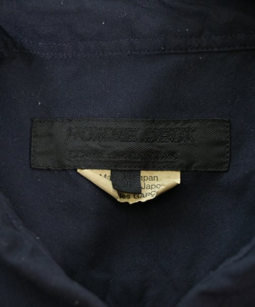 COMME des GARCONS HOMME DEUX（コムデギャルソンオムドゥ）カジュアルシャツ 紺 サイズ:M メンズ/2200625115044