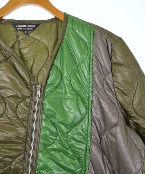 COMME des GARCONS HOMME DEUX（コムデギャルソンオムドゥ）ダウンコート 緑 サイズ:M メンズ/2200625186013