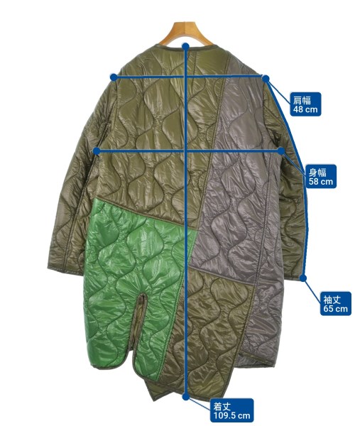 COMME des GARCONS HOMME DEUX（コムデギャルソンオムドゥ）ダウンコート 緑 サイズ:M メンズ/2200625186013