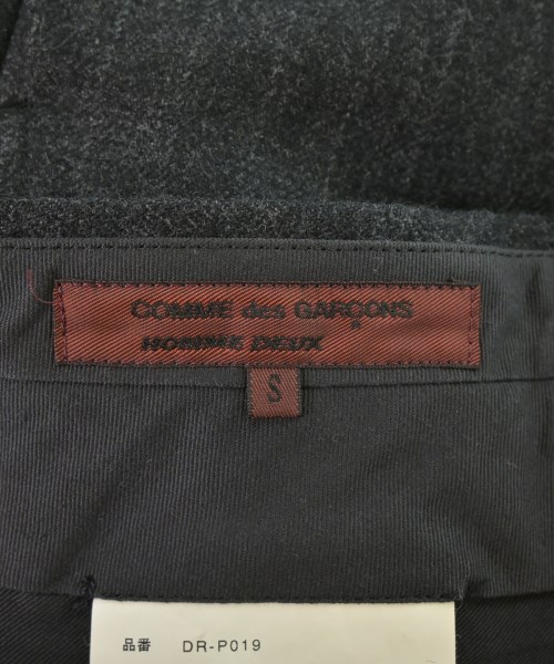COMME des GARCONS HOMME DEUX（コムデギャルソンオムドゥ）スラックス グレー サイズ:S メンズ/2200620037020