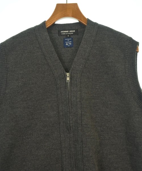 COMME des GARCONS HOMME DEUX（コムデギャルソンオムドゥ）ベスト グレー サイズ:M メンズ/2200624844013