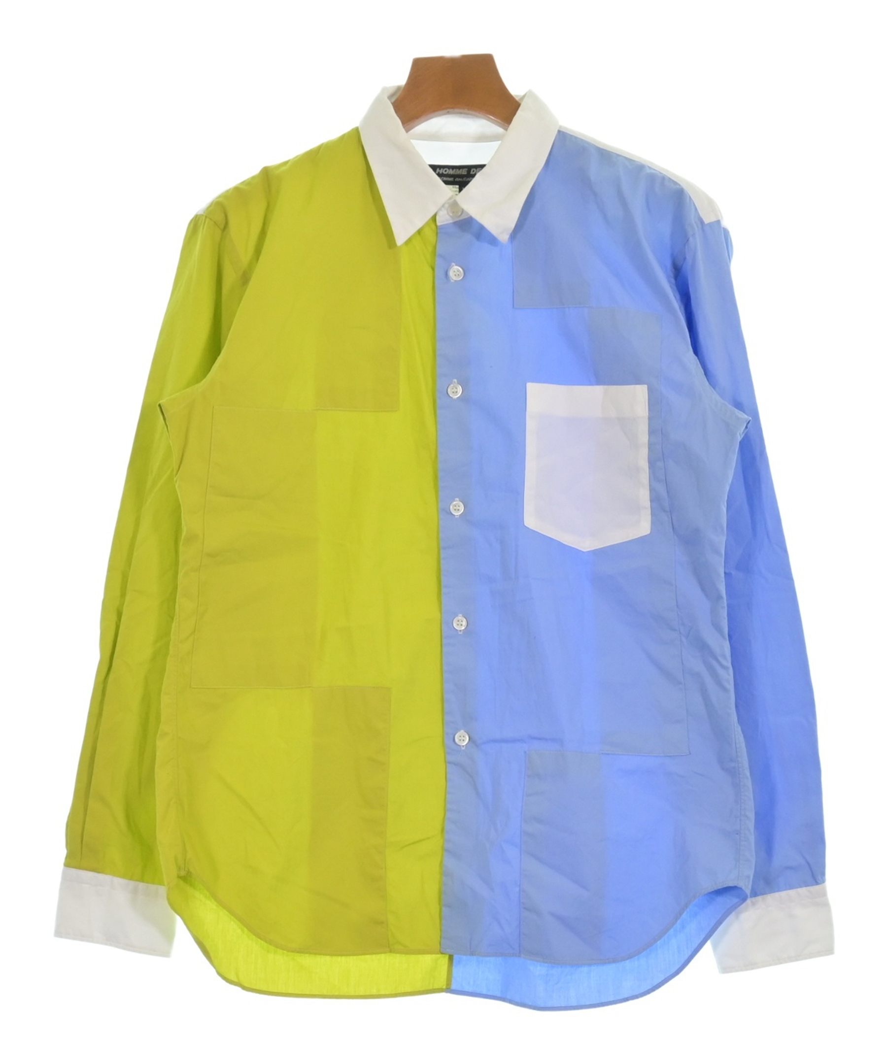 COMME DES GARÇONS HOMME DEUX シャンブレー シャツ COMME des GARCONS HOMME コムデギャルソン オム 綿オックス