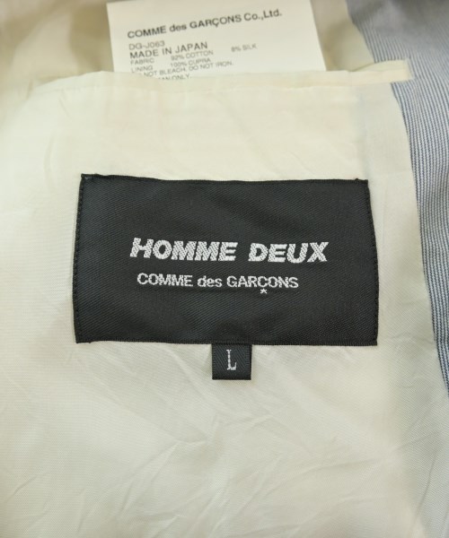COMME des GARCONS HOMME DEUX（コムデギャルソンオムドゥ）ジャケット 紺 サイズ:L メンズ/2200625841073