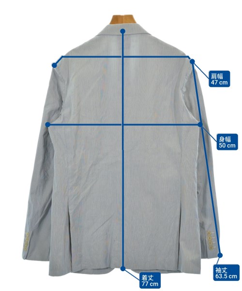 COMME des GARCONS HOMME DEUX（コムデギャルソンオムドゥ）ジャケット 紺 サイズ:L メンズ/2200625841073