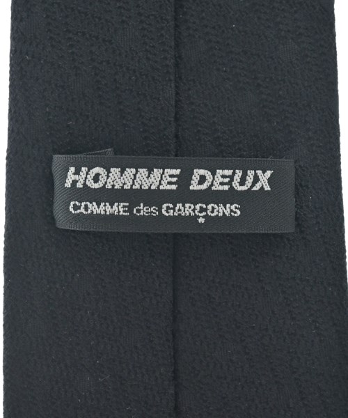 COMME des GARCONS HOMME DEUX（コムデギャルソンオムドゥ）ネクタイ 黒 サイズ:- メンズ/2200625307142