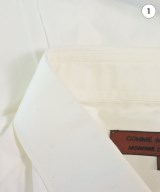 COMME des GARCONS HOMME DEUX（コムデギャルソンオムドゥ）カジュアルシャツ 白 サイズ:M メンズ/2200626133153