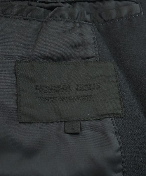 COMME des GARCONS HOMME DEUX（コムデギャルソンオムドゥ）ステンカラーコート 黒 サイズ:L メンズ/2200612522053