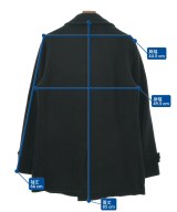 COMME des GARCONS HOMME DEUX（コムデギャルソンオムドゥ）ピーコート 黒 サイズ:M メンズ/2200627787010