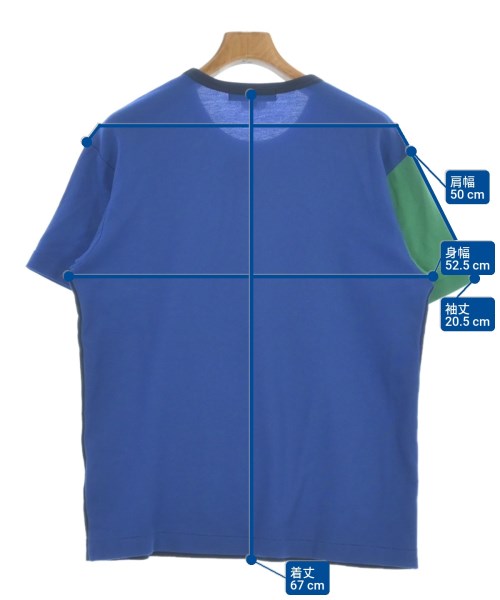 COMME des GARCONS HOMME DEUX（コムデギャルソンオムドゥ）Tシャツ・カットソー 紺 サイズ:L メンズ/2200629159037