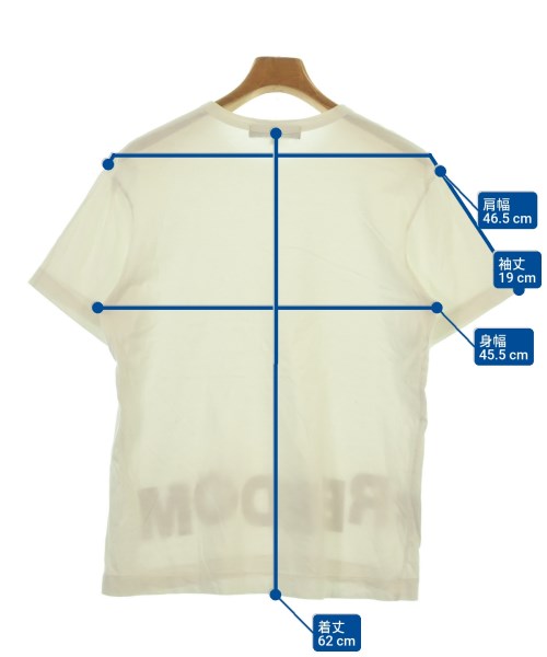 COMME des GARCONS HOMME DEUX（コムデギャルソンオムドゥ）Tシャツ・カットソー 白 サイズ:S メンズ/2200629071025