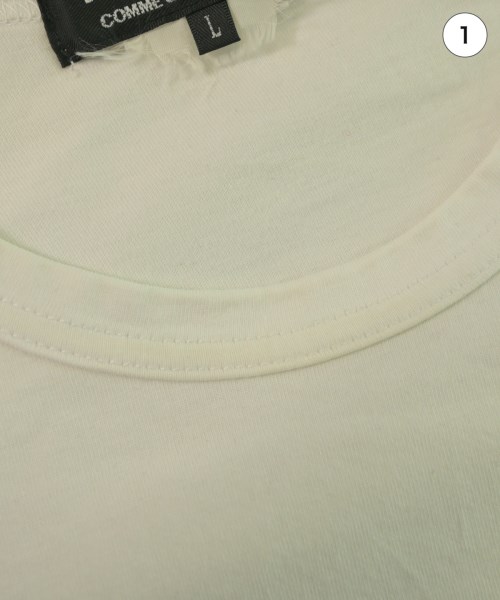 COMME des GARCONS HOMME DEUX（コムデギャルソンオムドゥ）Tシャツ・カットソー 白 サイズ:L メンズ/2200629071032