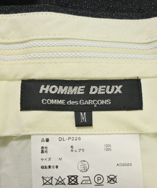 COMME des GARCONS HOMME DEUX（コムデギャルソンオムドゥ）スラックス グレー サイズ:M メンズ/2200629279032