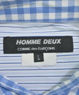 COMME des GARCONS HOMME DEUX（コムデギャルソンオムドゥ）カジュアルシャツ 青 サイズ:L メンズ/2200630418031